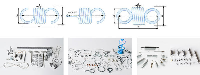 compression spring machine samples